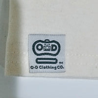 Natural White Long Sleeve O-D Boombox Tee